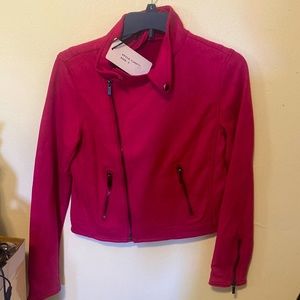 Shinestar zip up jacket w/ pockets